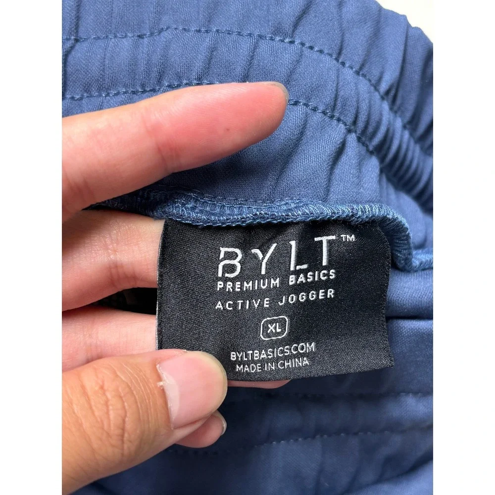 BYLT Premium Basics Active Jogger Blue W34 L28 Mens Pants